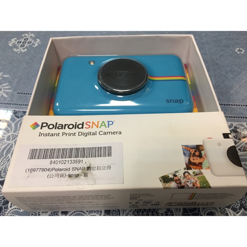 Polaroid snap （主機+30張相片紙+16G記憶卡）