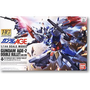 玩具寶箱 - BANDAI HG 1/144 Gundam AGE-2 Double Bullet AGE-2 雙炮飛型
