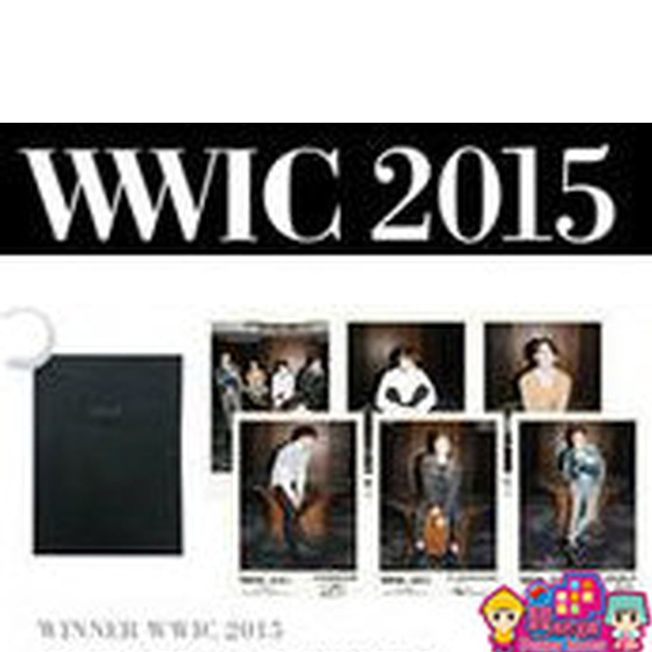 Winner  [ WWIC 2015 相片+文件夾組 ] ＜韓格舖＞ 演唱會 官方週邊 Photo Set