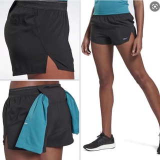 REEBOK RUN ACTIVCHILL 3-INCH EPIC 女款 運動短褲 短褲 慢跑褲 黑色 FU1385