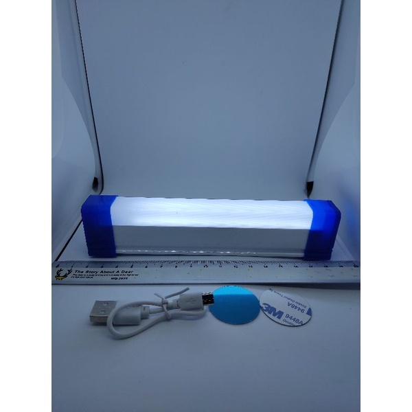 充電式led燈管 磁吸背板 三段光源設定