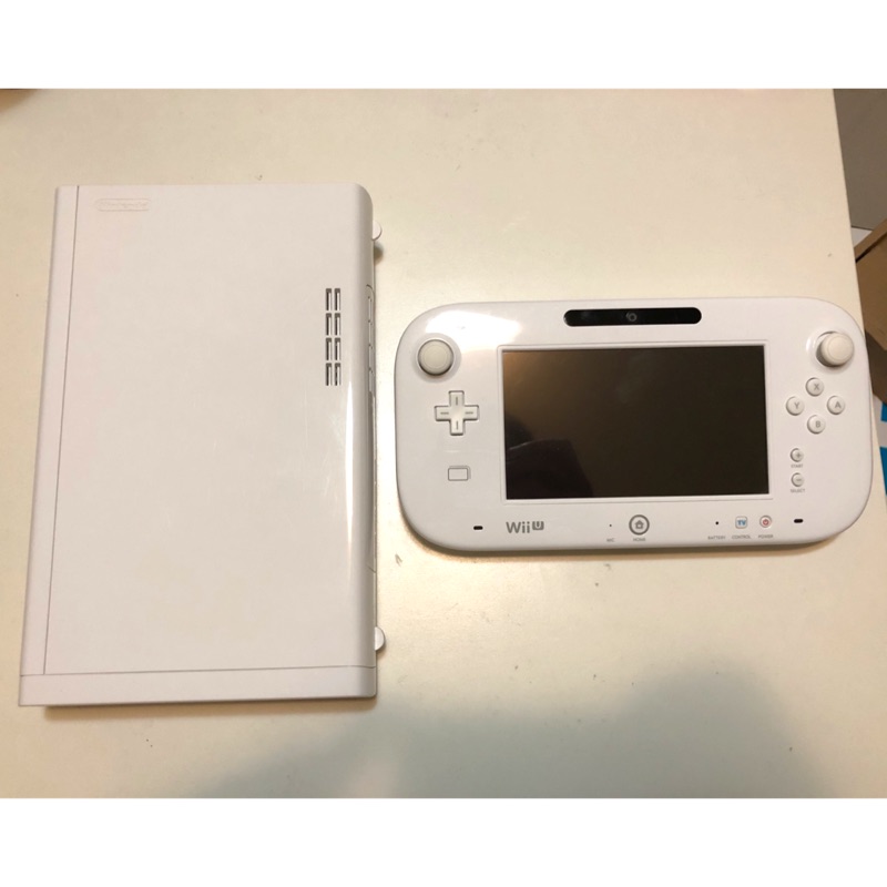 賣收藏的wii U 遊戲機8g 白色 附wii U主機 Gamepad 兩台電源供應線 Hdmi線 盒子 蝦皮購物
