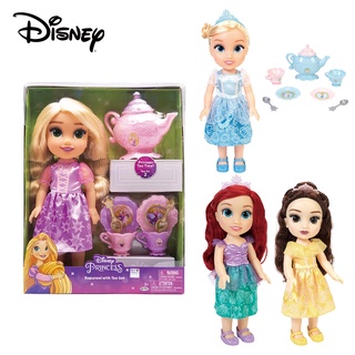 迪士尼Disney 迪士尼公主娃娃午茶組(樂佩/貝兒/愛莉兒/仙度瑞拉) 米菲寶貝