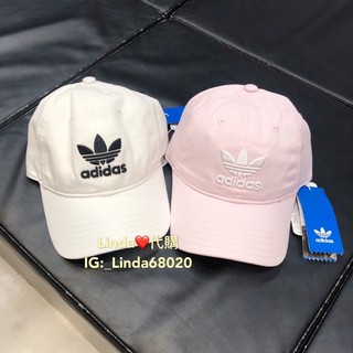 Linda❤️代購 現貨 ADIDAS ORIGINALS老帽 鴨舌帽 白BR9720 粉DJ0882