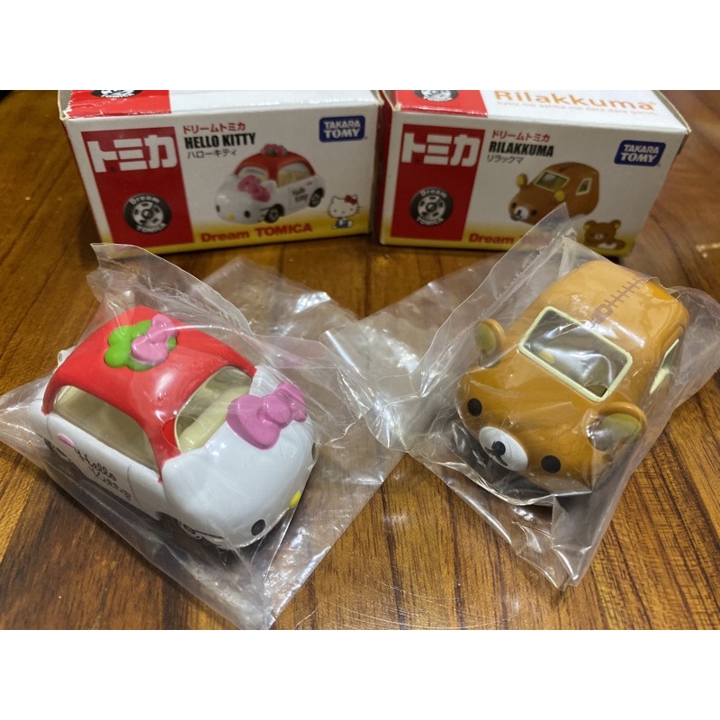 TOMICA Rilakkuma懶懶熊 拉拉熊三輪車 hello kitty多美小汽車