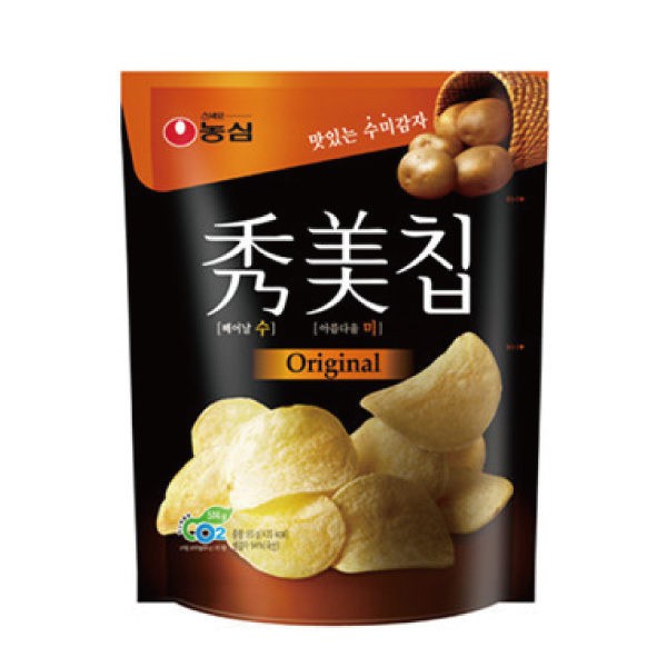 韓國 農心 秀美洋芋片 (原味) 85g【櫻桃飾品】【27231】