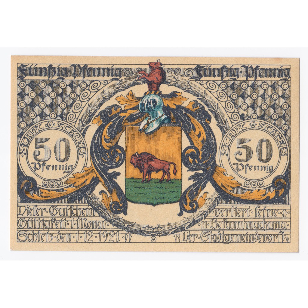 ⚜️銅臭味 西元1921年 一戰德國緊急貨幣 50芬尼  (紙幣紙鈔紀念幣錢幣金幣銀幣銅幣龍銀郵票韓國日本老件鐵壺面具