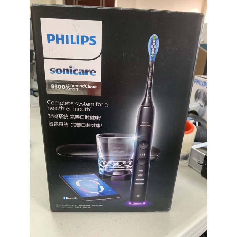 PHILIPS飛利浦 鑽石靚白智能音波牙刷Sonicare Smart- 黑 HX9903/12