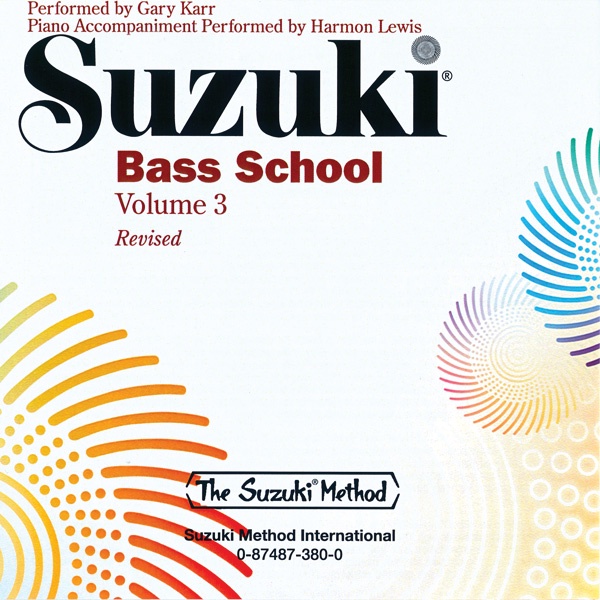 0【凱翊︱AF】鈴木貝斯CD Vol.3 Suzuki Bass School CDs, Volume 3