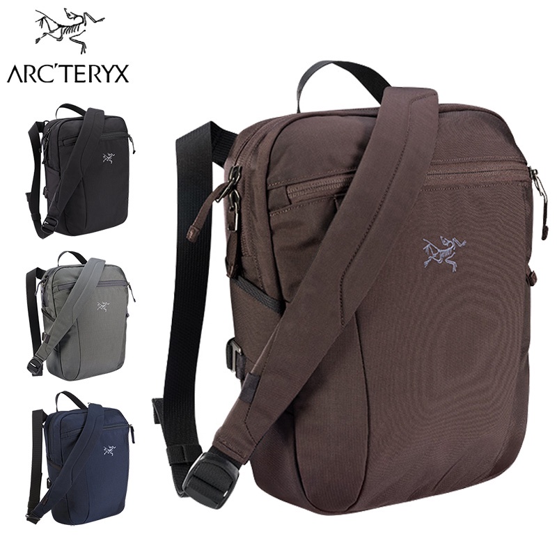 【Arcteryx 始祖鳥】Slingblade 4L多功能斜背包 17173 原木棕紅 黑 機長灰 途易藍 側肩包