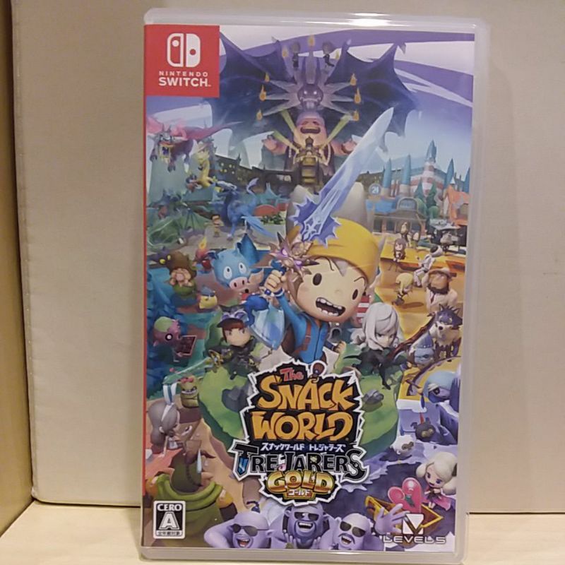 Switch Ns 點心世界 Snack world 日版 中古 二手 現貨可下單