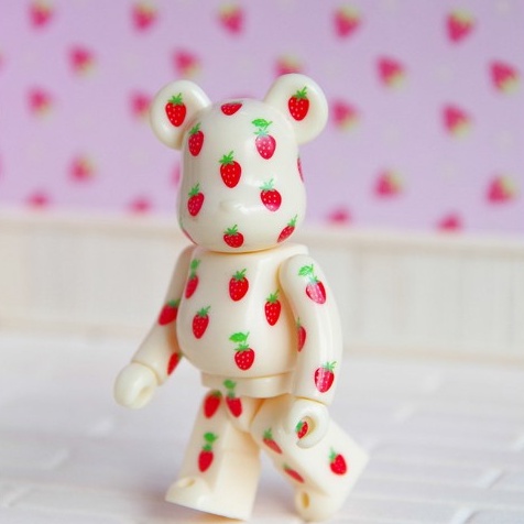 BEETLE BE@RBRICK 29代 STRAWBERRY 草莓 PATTERN S29 盒抽 庫柏力克熊 100%