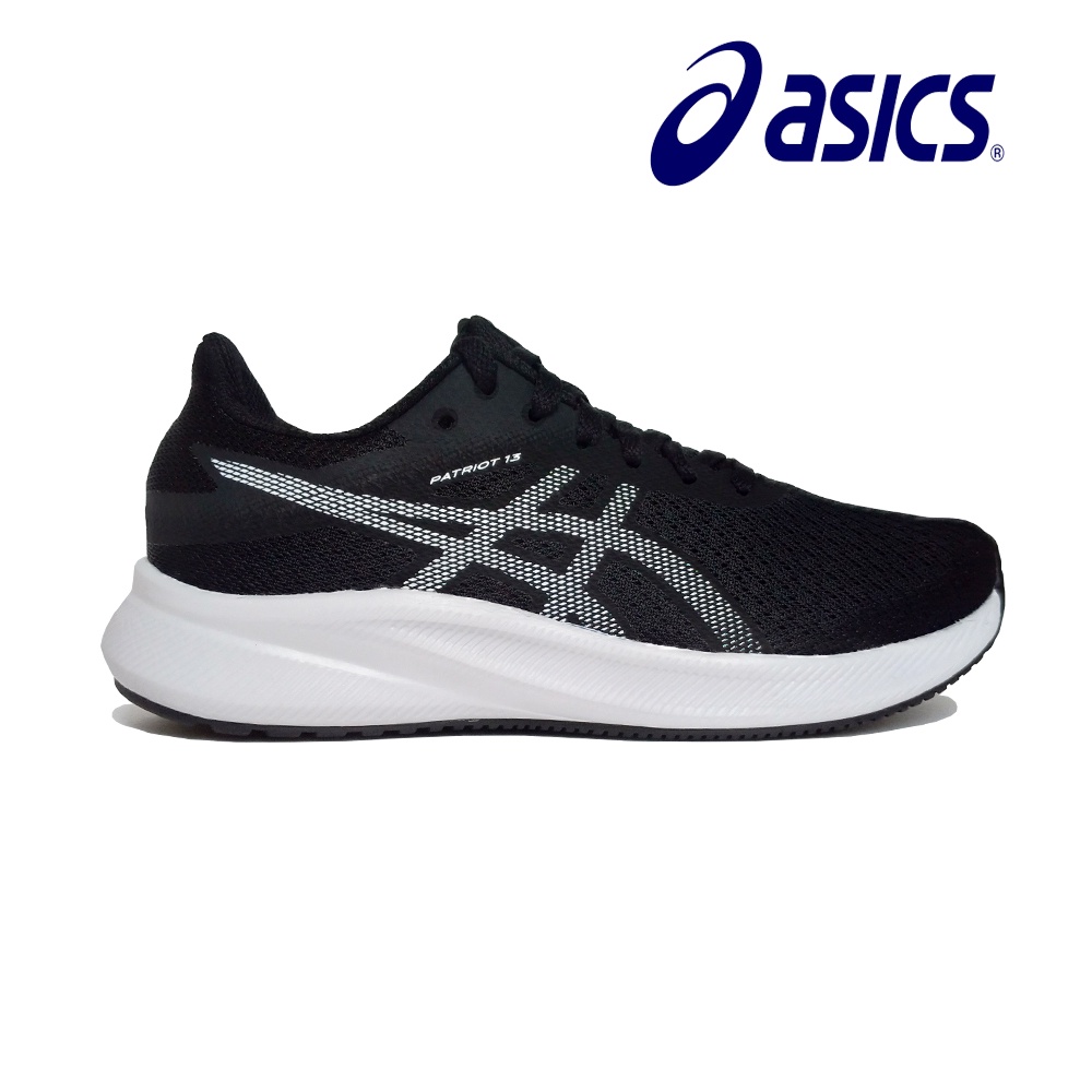 【asics 亞瑟士】PATRIOT 13 D 女慢跑鞋 黑色 寬楦 (1012B382-001)