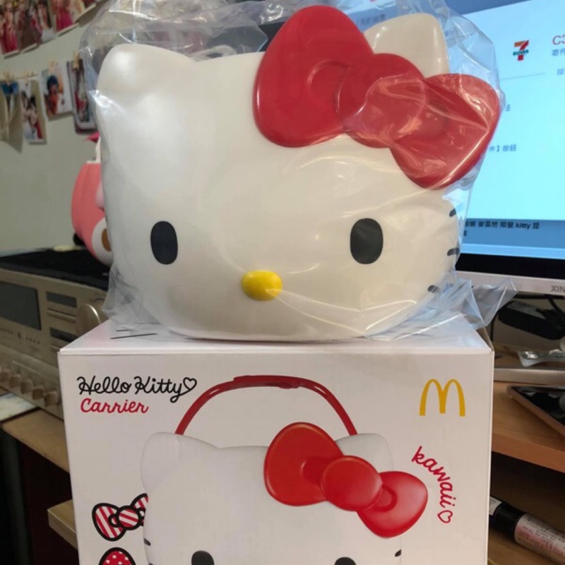現貨 泰國 麥當勞 凱蒂貓  Hello Kitty置物籃/手提籃