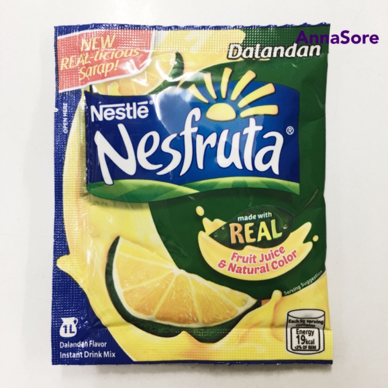 Nestle Nesfruta Fruit juice 果汁粉 甜橙 方便包25g散裝 近即期10/31