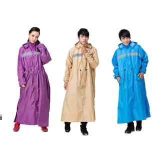 【周傳】 品格日系大衣型雨衣 一件式雨衣 (拉鍊式)東伸Dongshen