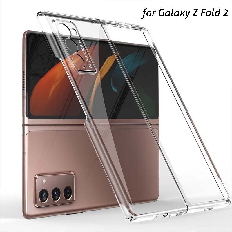 Tpu 透明保護殼, 用於 Samsung Galaxy Z Fold 2 前後蓋保護套, 適用於 Galaxy Z F