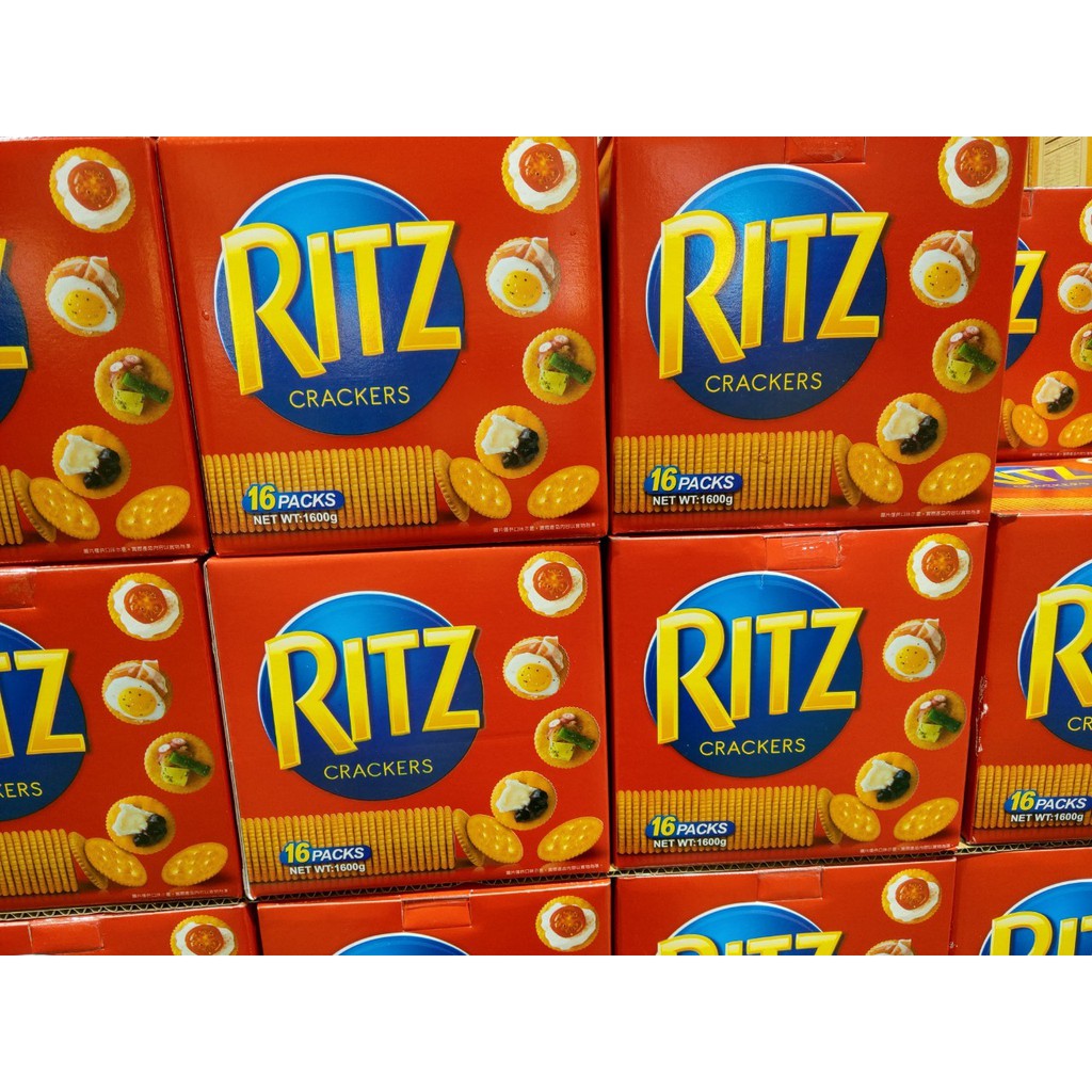 【代購】好市多 costco Ritz 麗滋小圓餅乾 100公克 蛋奶素