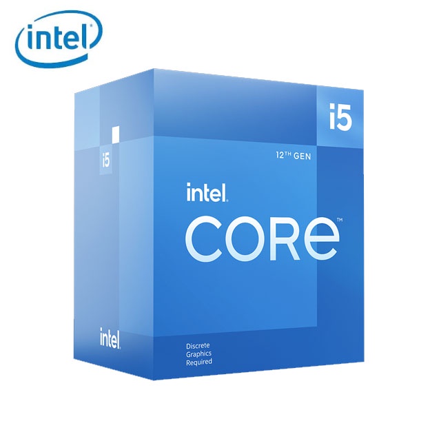 全新未封拆 Intel Core i5-12400F 中央處理器 含風扇盒裝 附購買憑證