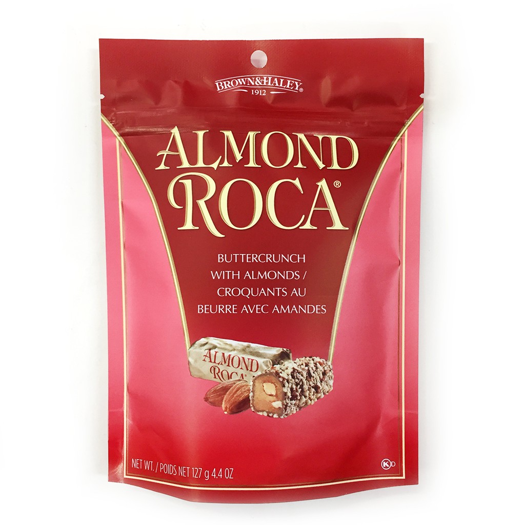 BROWN&amp;HALEY Almond Roca 杏仁太妃糖巧克力 127g