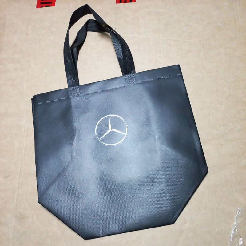 賓士 Mercedes-Benz 提袋 手提袋 黑色 原廠 精品 環保提袋 購物袋