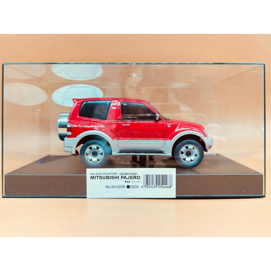 絕版 KYOSHO MINI-Z OVERLAND車殼 MITSUBISHI PAJERO 紅 (MVG5R) 1/28