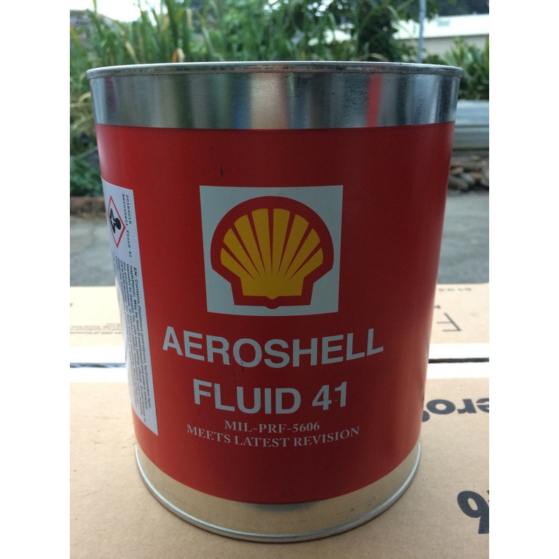 單買區【殼牌Shell】航空用液壓油、AeroShell Fliud 41、3.78公升/罐【航空航天、液壓、油壓】