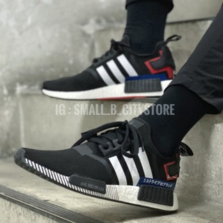 ☆小B之都☆ Adidas NMD R1 Japan Pack EF2357 黑白藍紅日文