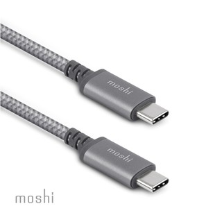 Moshi Integra USB-C to USB-C 充電線 傳輸編織線 (2.0m) iPhone充電線