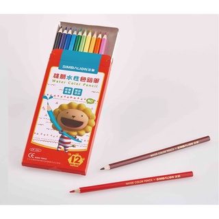 雄獅 CP-401 水性色鉛筆 (紙盒) (12色)