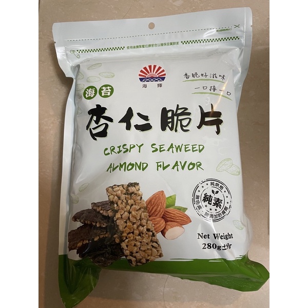 新藻 海苔杏仁脆片 280g