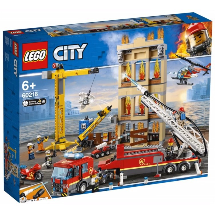 LEGO樂高 60216 消防局-打火兄弟火鳳凰City 城市系列 原價3999元 永和小人國玩具店