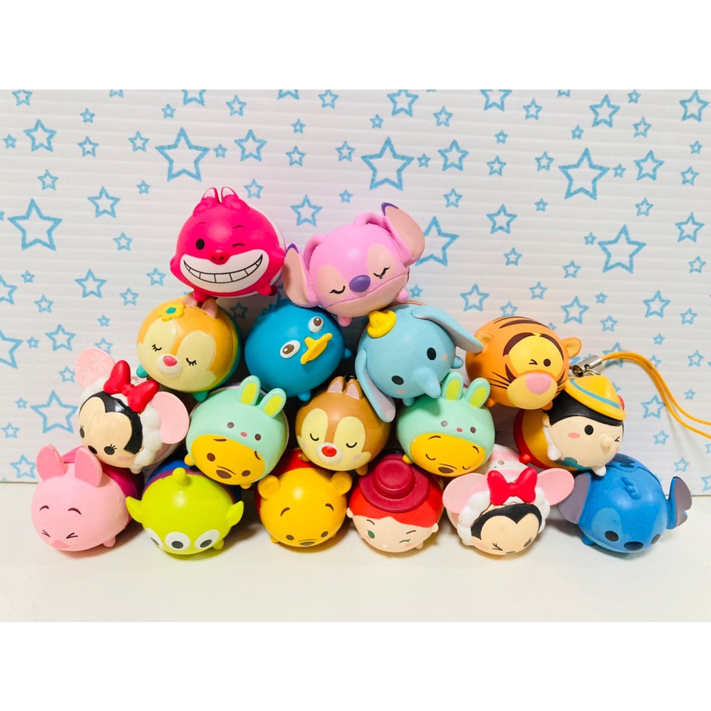 迪士尼 Tsum tsum 茲姆茲姆 玩具 公仔 疊疊樂 變裝 小熊維尼 妙妙貓 小木偶 三眼怪 奇奇蒂蒂 史迪奇 泰瑞