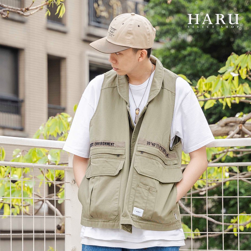WTAPS REP /VEST / COTTON. TWILL OD Lサイズ