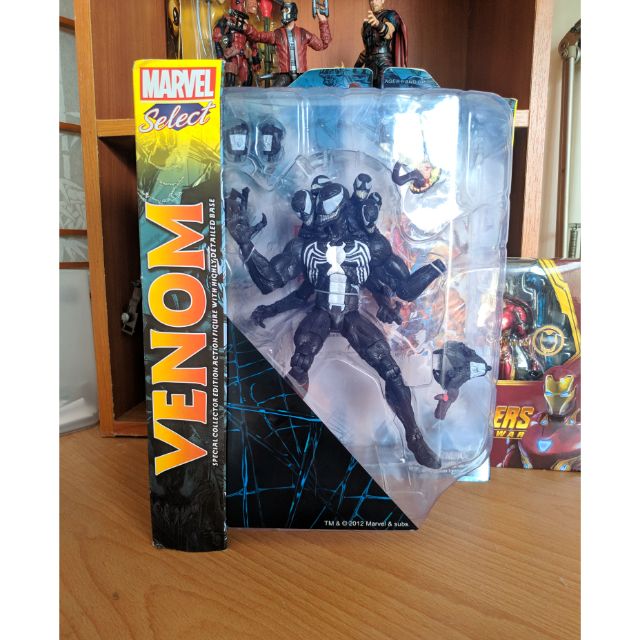 Marvel Select 猛毒 Venom KO (DST MS 蜘蛛人 湯姆哈迪 蜘蛛人 復仇者聯盟 ML)