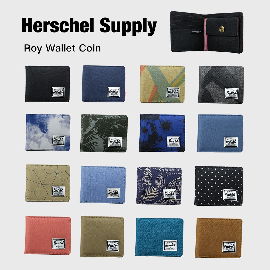Herschel Roy Coin Wallet 有零錢袋皮夾短夾 10151系列