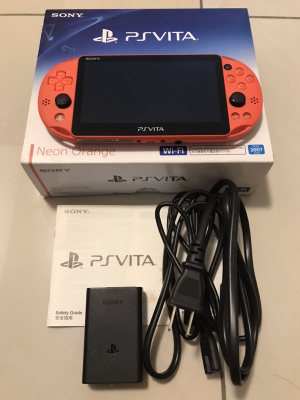 Psv 07霓虹橘主機 已預約 限版友下標 蝦皮購物