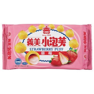 ＊快速出貨＊義美 泡芙 草莓 57g 點心 下午茶 甜點 蛋糕
