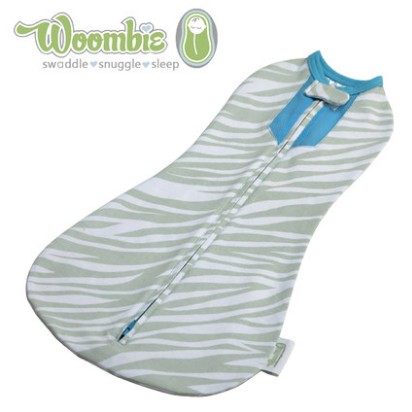 【搬家出清】【0-3月】Woombie嬰兒睡袋  包巾  夏季薄款 包裹式防驚跳睡袋