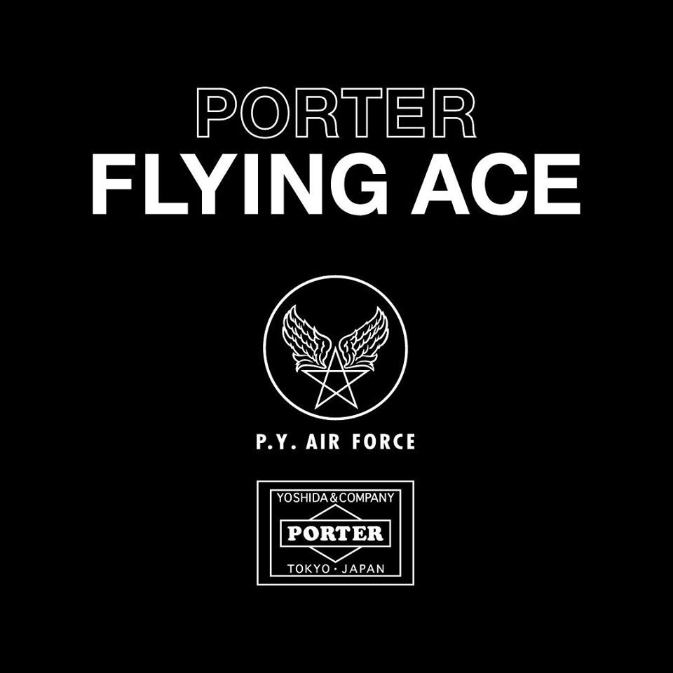 PORTER FLYING ACE 軍規 兩折 皮夾