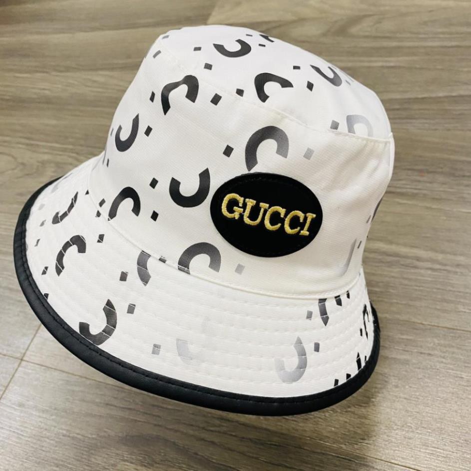 漁夫帽,女式皮革 Gucci 帽子,高檔正品盒