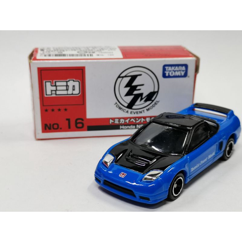 Tomica 會場限定 TEM NO.16 Honda NSX-R 藍色 盒損