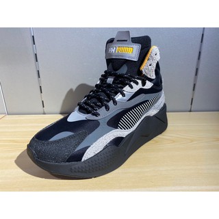 PUMA 休閒鞋 RS-X3 Mid 運動鞋 男 Helly Hansen 爬山 穿搭 黑灰 37310901