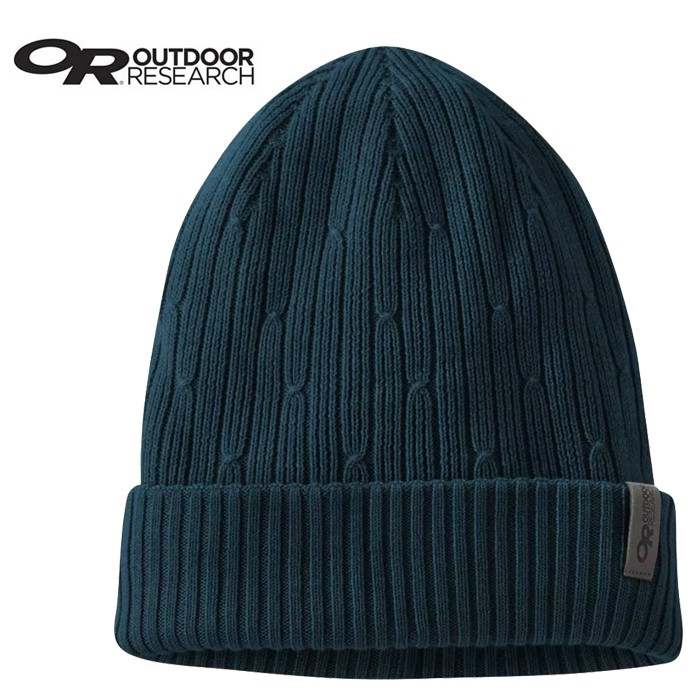 【Outdoor Research 美國】Duke 羊毛混紡透氣保暖帽 鴨綠色 (271518-1566)
