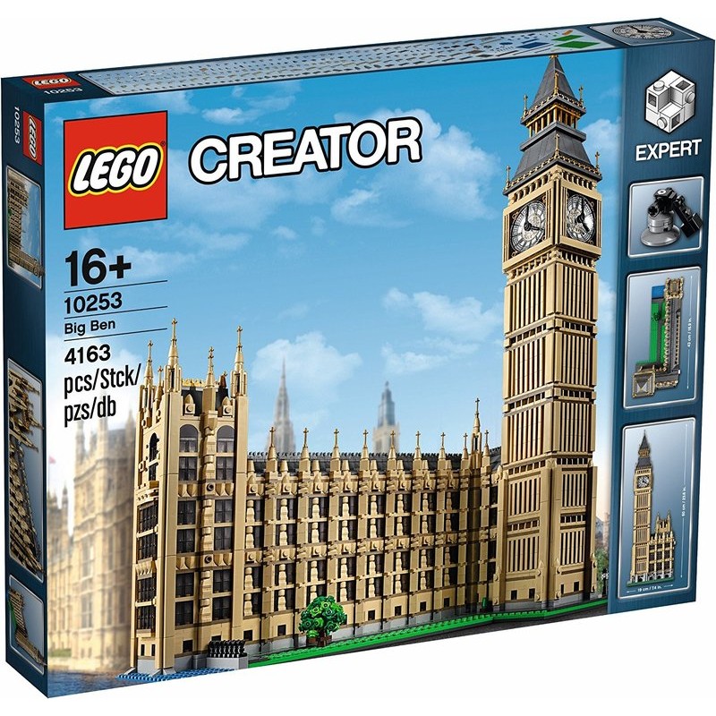 郁峰模型 ~ LEGO/樂高積木 ~ 10253 英國倫敦大笨鐘 Big Ben