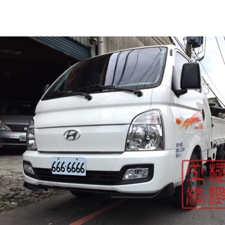 PORTER 柴油小霸王 3噸半貨車實裝 三片式 定風翼