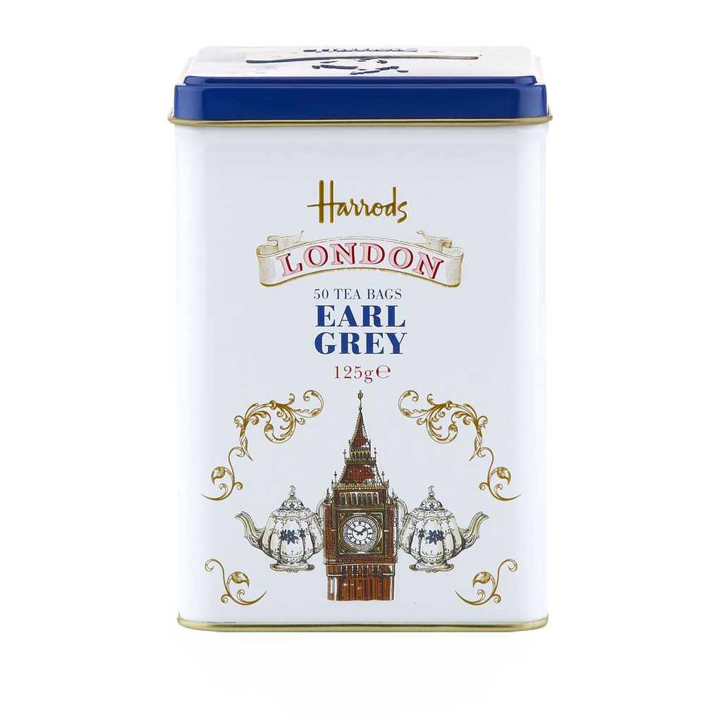 Eustore現貨 Harrods英國哈洛德百貨茶包入茶葉限量插畫倫敦禮盒 英式早餐茶 英式下午茶 伯爵茶 歐美代購 蝦皮購物