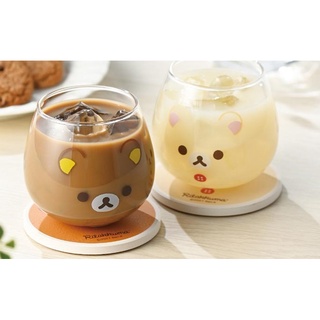 ♡松鼠日貨 ♡日本 金正陶器 正版 拉拉熊 懶懶熊 懶熊 懶妹 玻璃 水杯 玻璃杯 日本製