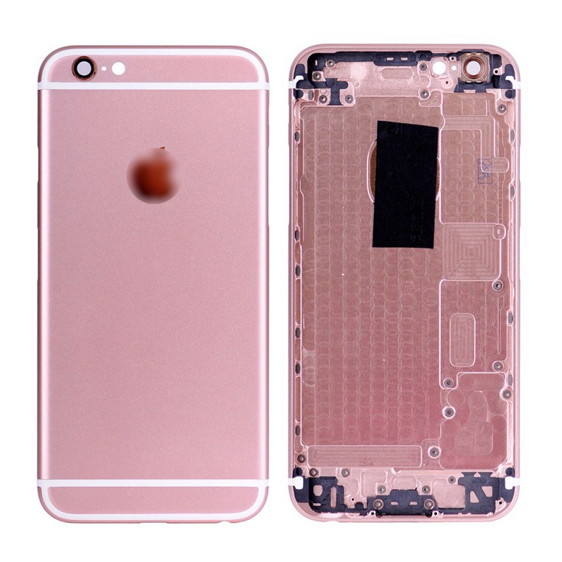適用於蘋果iPhone 6SPlus  iPhone6SPlus 5.5吋 金屬背蓋 中框 後蓋總成帶配件 現貨可自取
