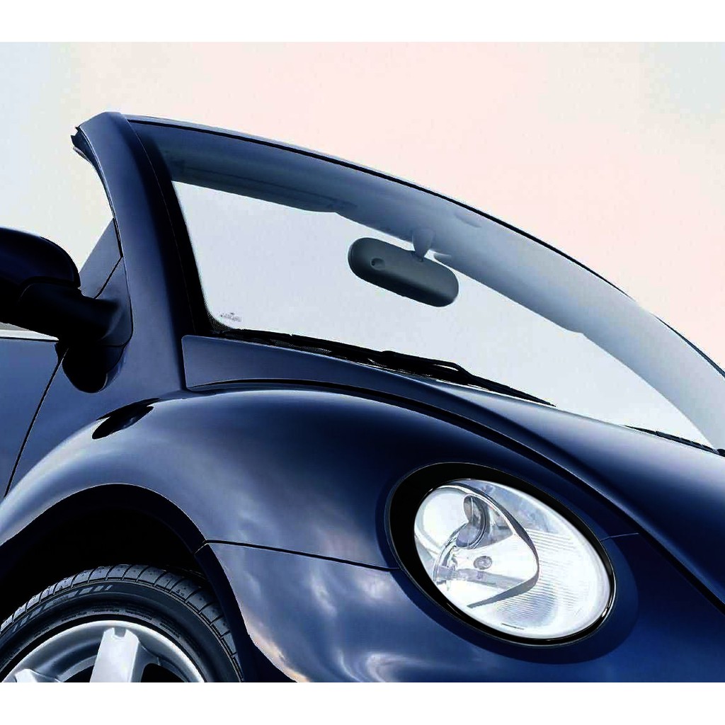 圓夢工廠 VW 福斯 Beetle 金龜車 1代 1998~2005 改裝 烤漆黑 車燈框 前燈框 飾貼